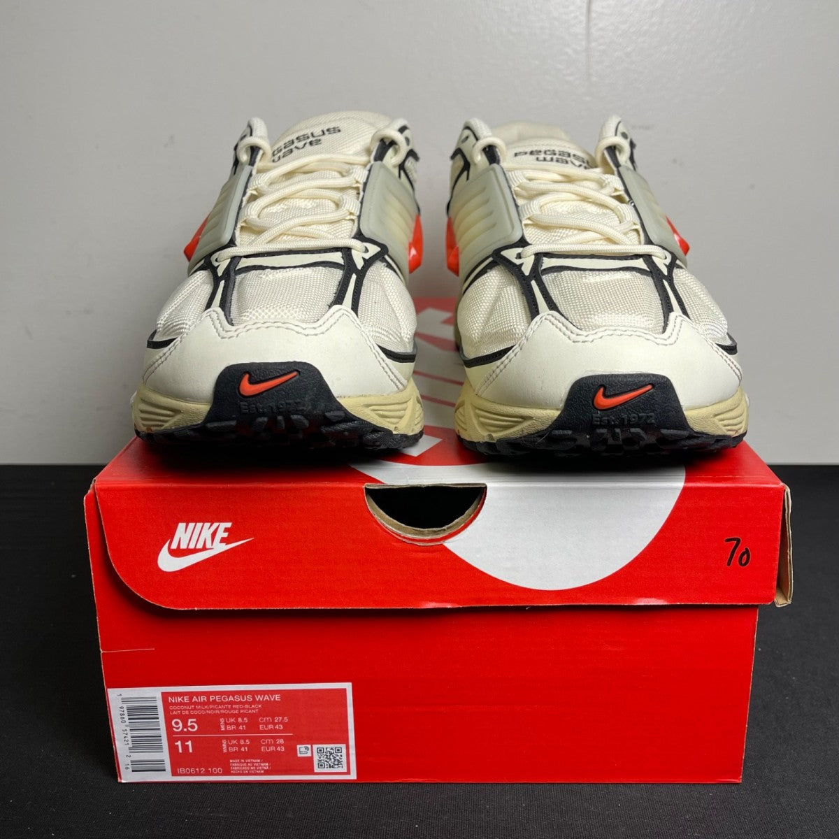 Nike Air Pegasus Wave Coconut Milk (Size 9.5) - Image 2