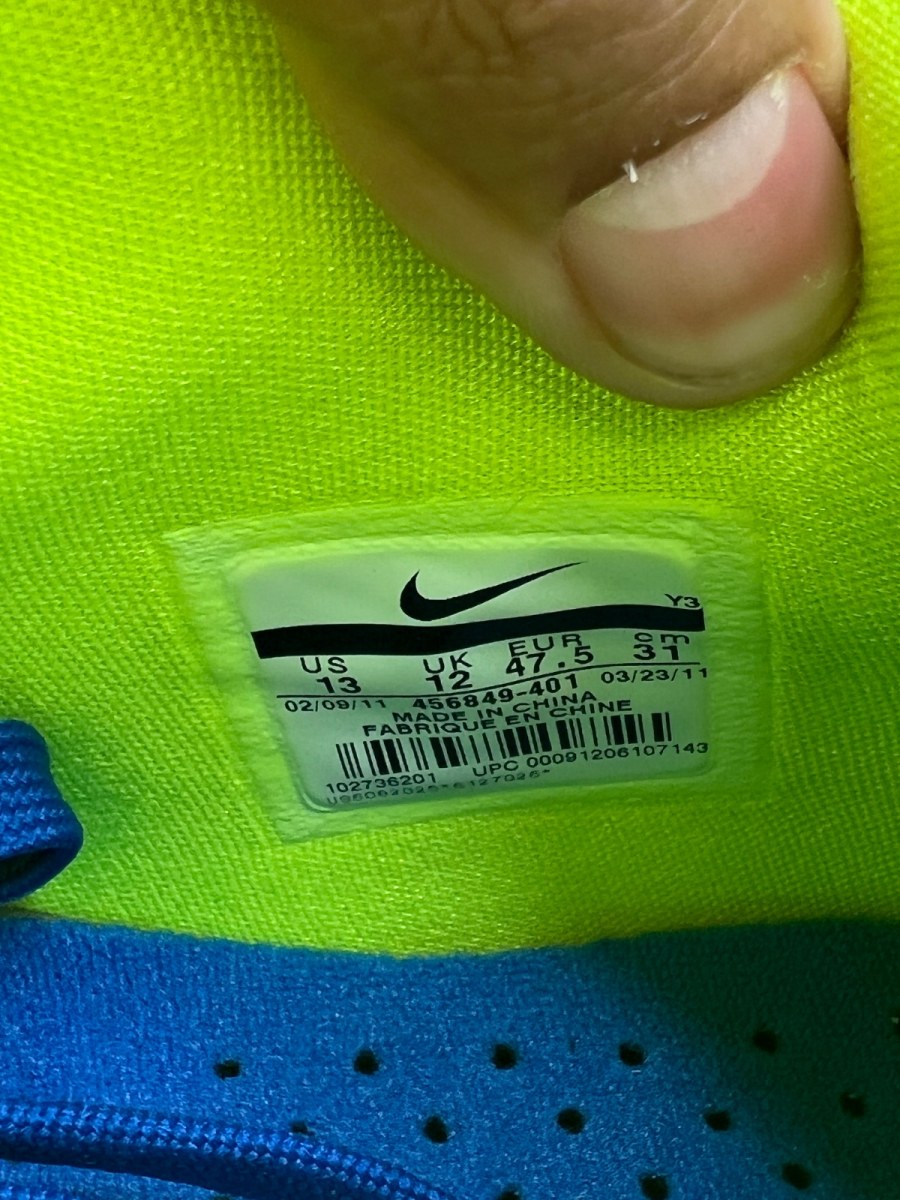 Nike LeBron 8 V/2 Low Sprite (2011) 13 (Lightly Worn Pre-Owned) - Image 8