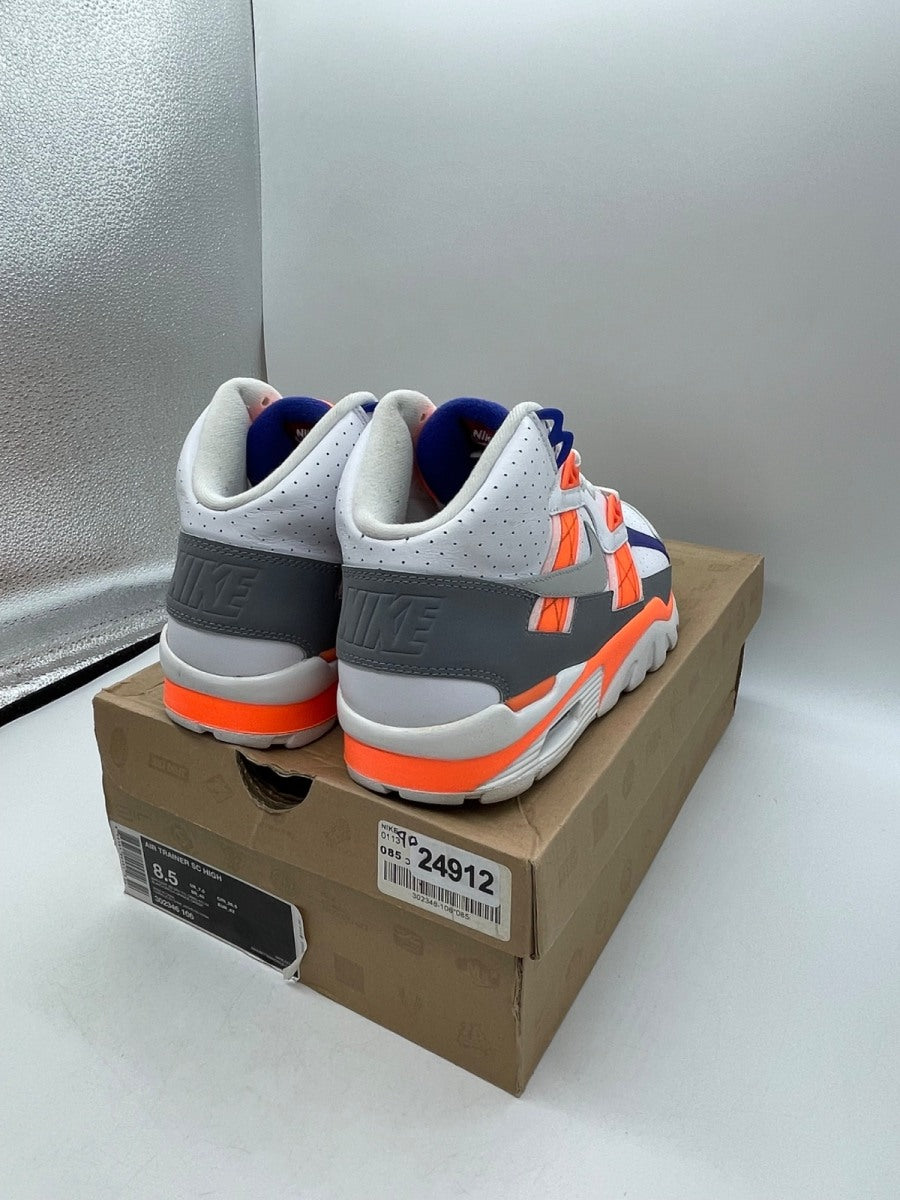 Nike Air Trainer SC Bo Jackson 8.5 (Moderately Worn Pre-Owned)NikeWhite/Lght Zn Grey-Ttl Orng-Stlth - Image 5