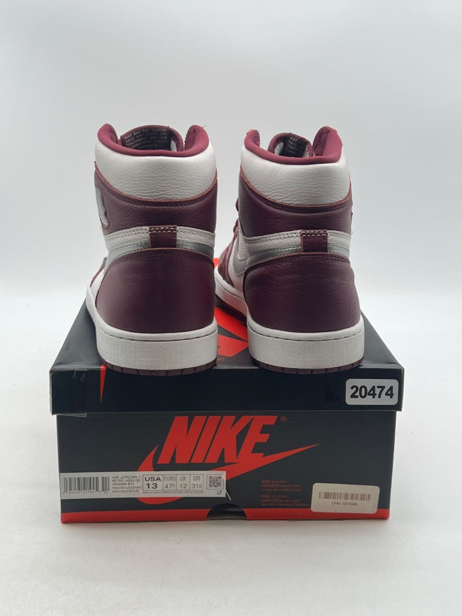 Jordan 1 Retro High OG Bordeaux 13 (Lightly Worn Pre-Owned) - Image 5