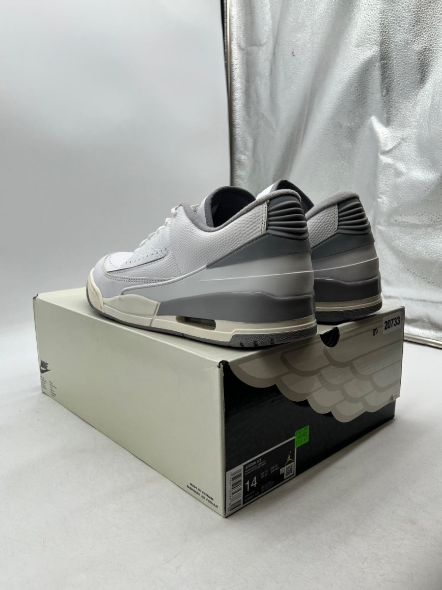 Jordan 2/3 White Cement 14 (Lightly Worn Pre-Owned) - Image 4