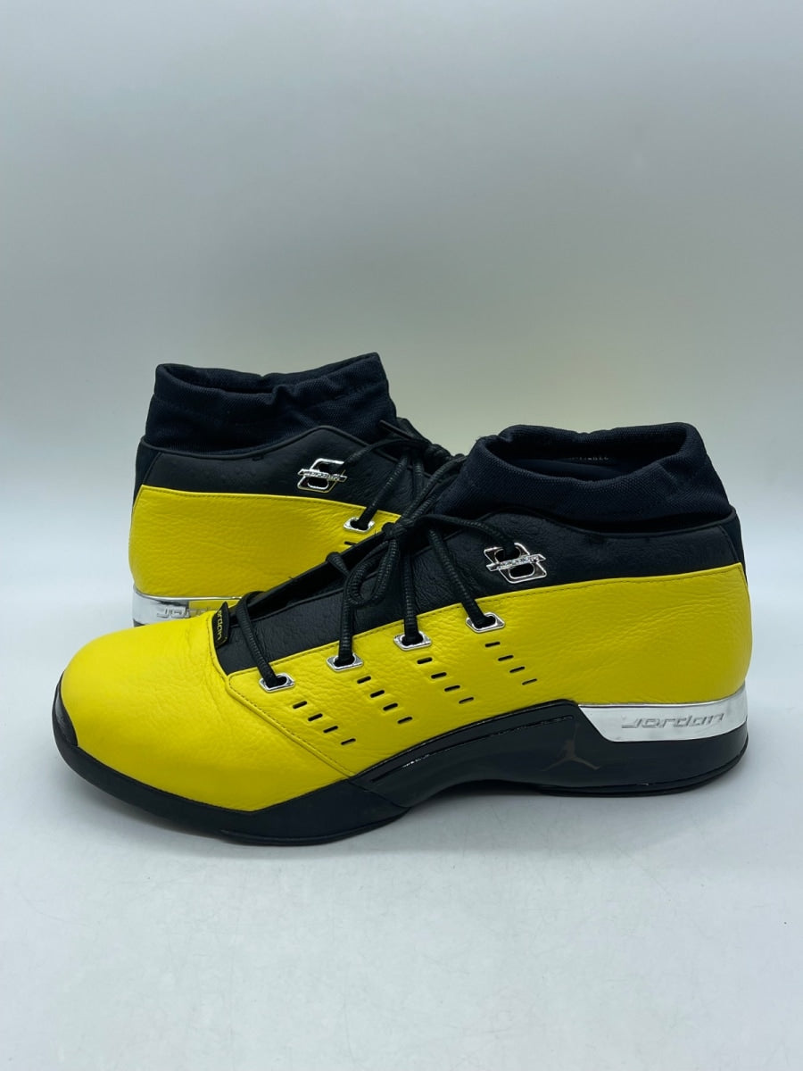 Jordan 17 Retro Low SoleFly Alternate Lightning 14 (Moderately Worn Pre-Owned)JordanBlack/Lightening-Metallic Silver - Image 1