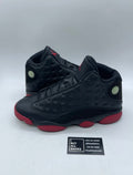 Jordan 13 Retro Dirty Bred 12 (Moderately Worn Pre-Owned)JordanBlack/Gym Red-Black - Image 1