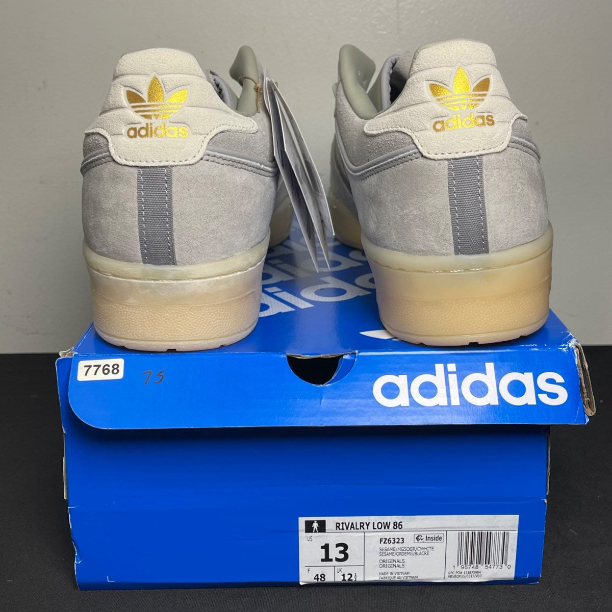 adidas Rivalry Low 86 Sesame (Size 13) - Image 4