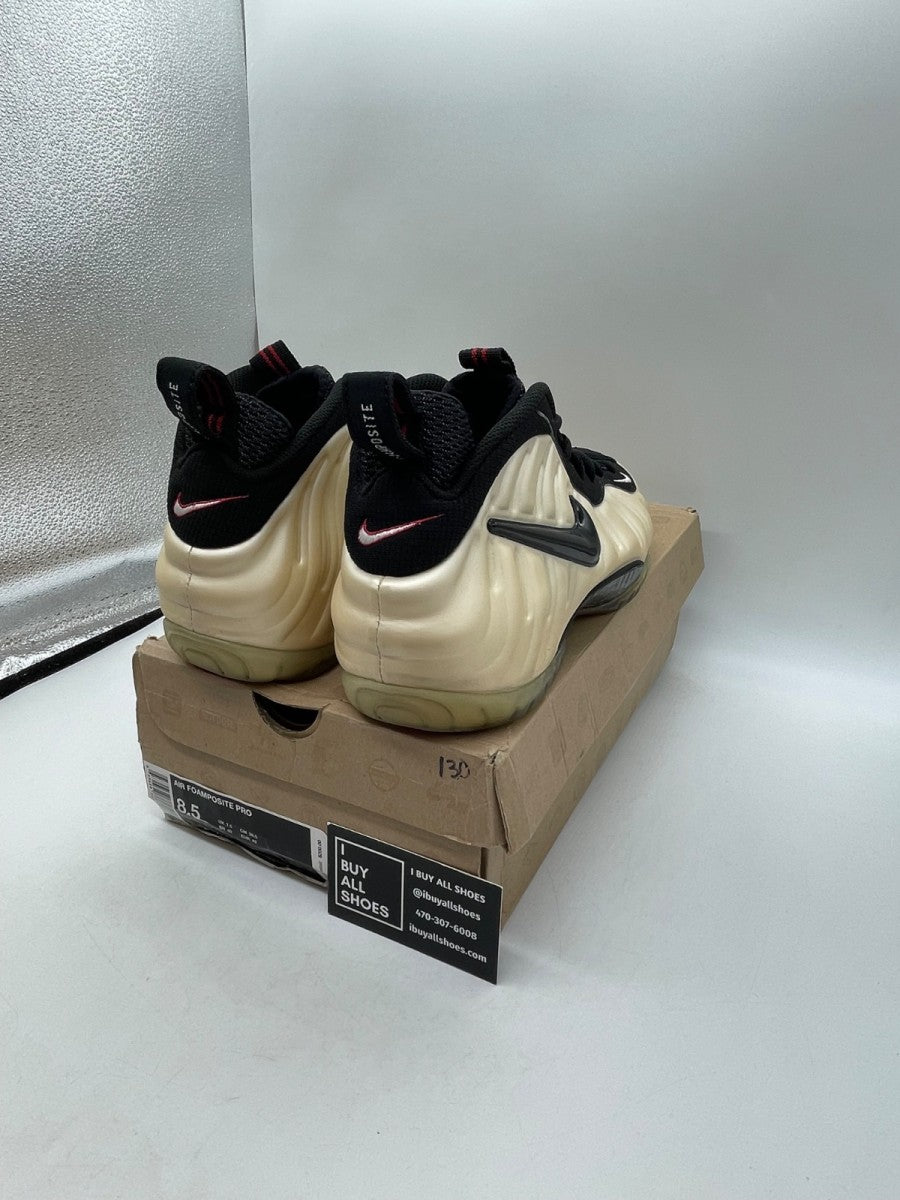 Nike Air Foamposite Pro Pearl (2010) 8.5 (Moderately Worn Pre-Owned) - Image 5