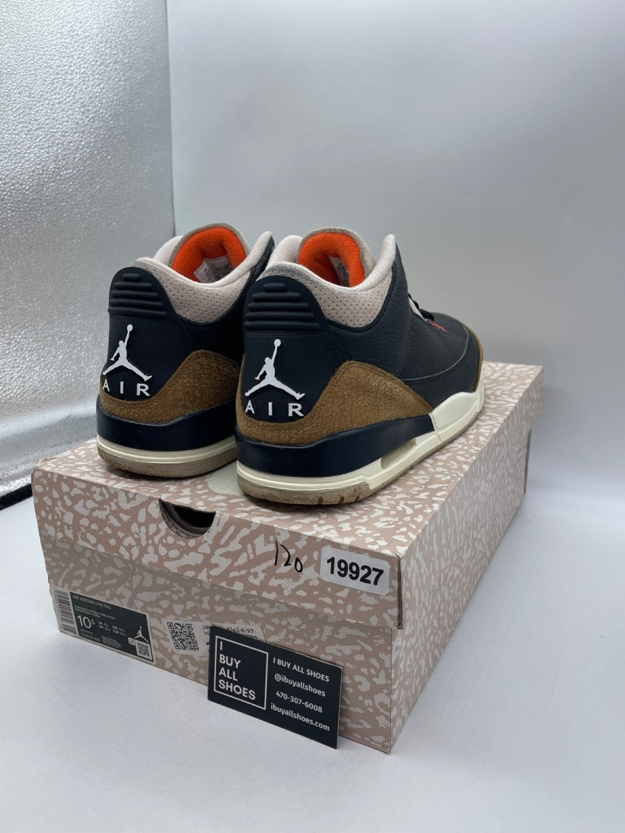 Jordan 3 Retro Desert Elephant 10.5 (Moderately Worn Pre-Owned) - Image 5