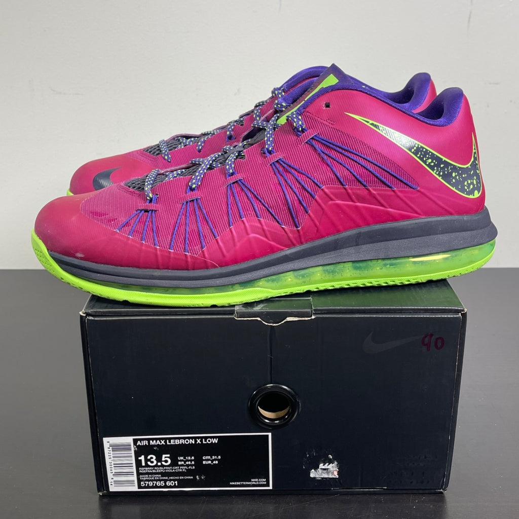 Nike Air Max LeBron 10 Low 'LeBroncurial' 13.5 (Moderately Worn Pre-Owned)Nike - Image 3