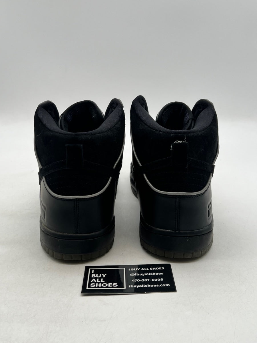 Nike SB Dunk High Black Purple Box 10.5 (Moderately Worn Pre-Owned) - Image 3