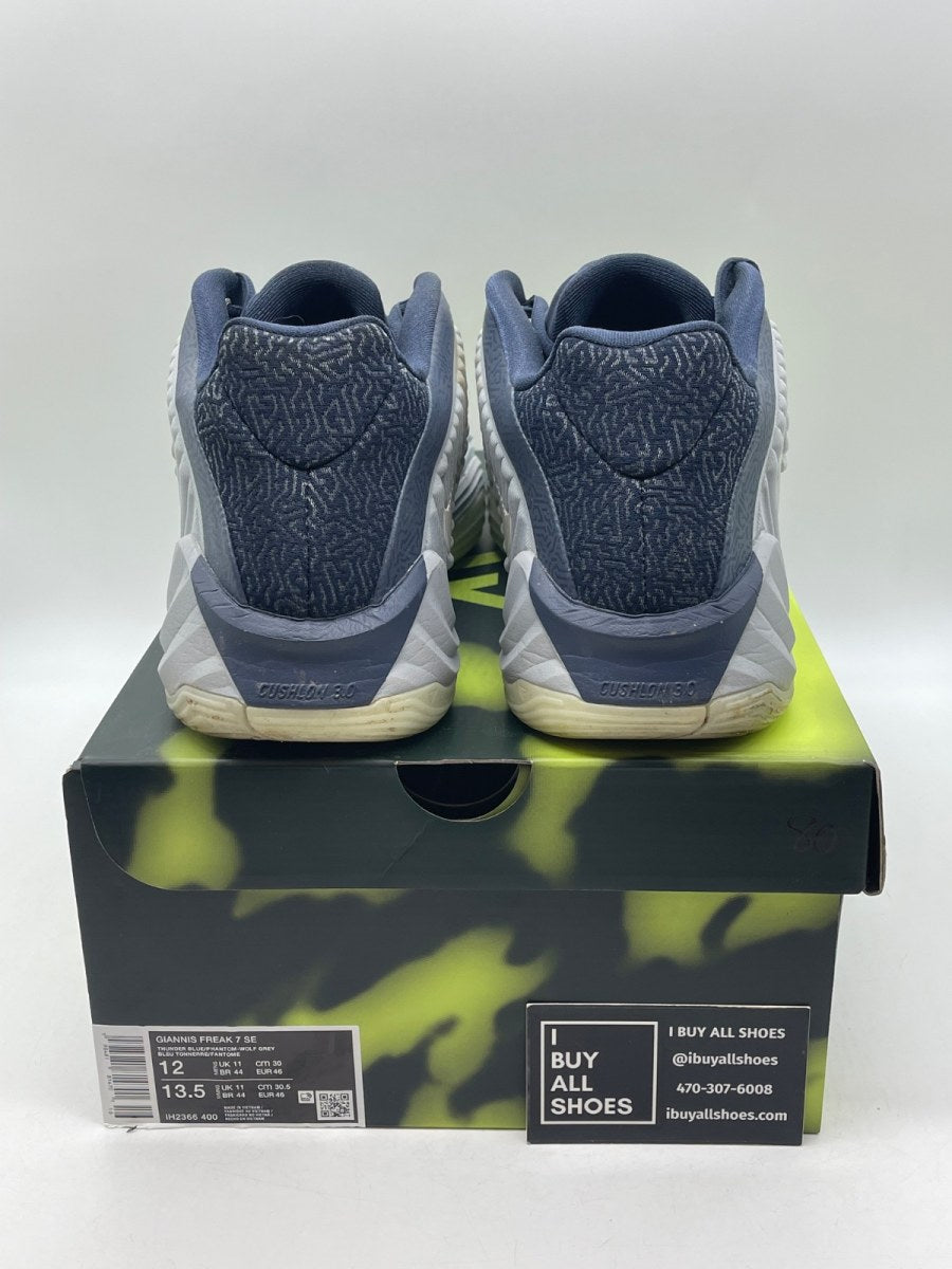 Nike Giannis Freak 7 'Thunder Blue' 12 (Moderately Worn Pre-Owned) - Image 3