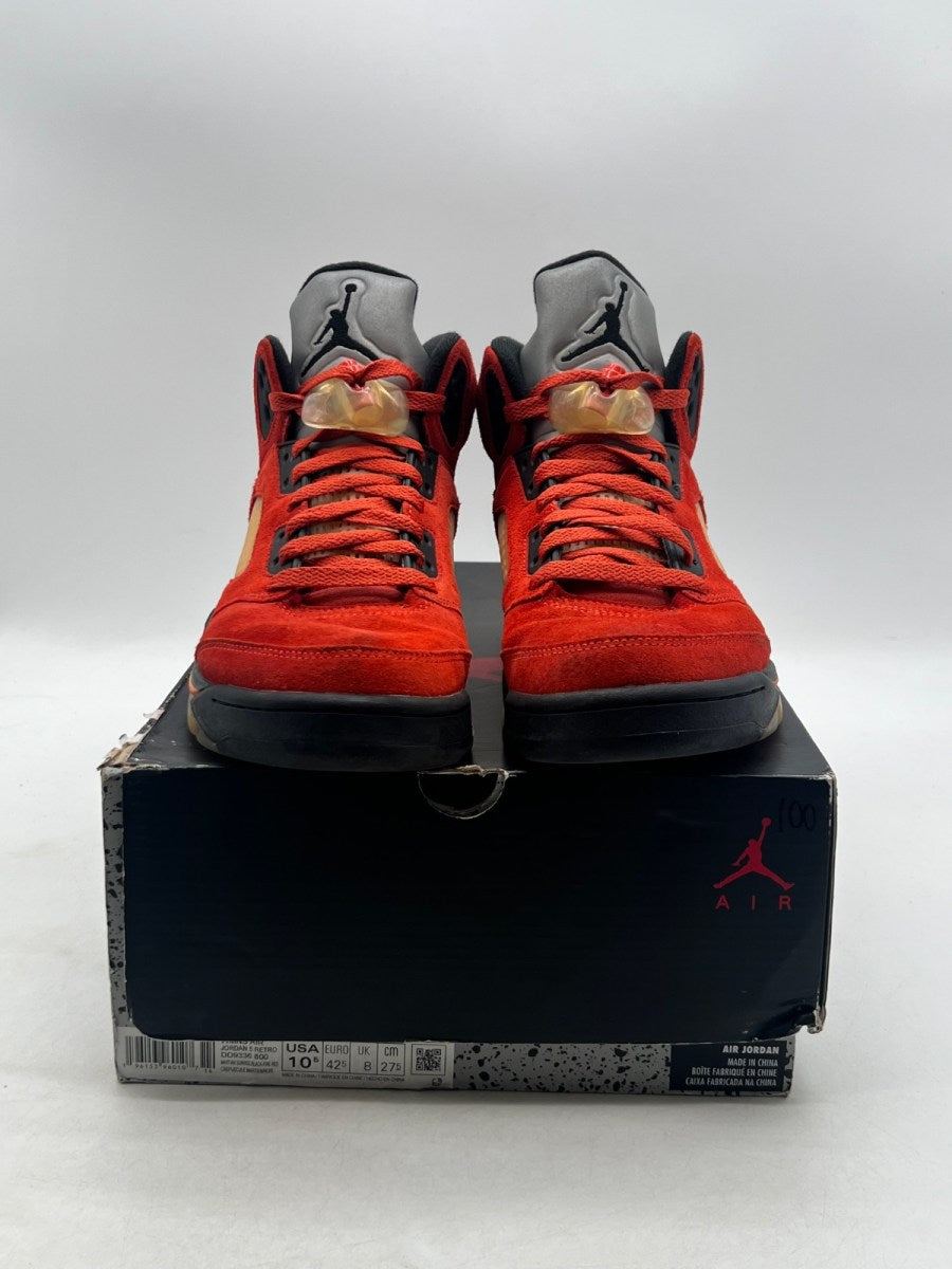 Jordan 5 Retro Dunk on Mars (Women's) 10.5W (Moderately Worn Pre-Owned) - Image 2