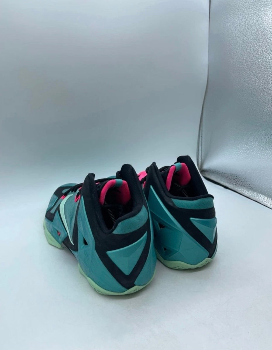 Nike LeBron 11 South Beach 12 (Lightly Worn Pre-Owned)NikeTurquoise/Black-Mint - Image 4