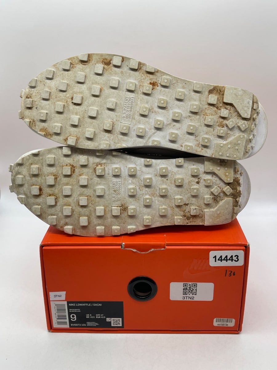 Nike LD Waffle sacai White Nylon (Size 9) - Image 7