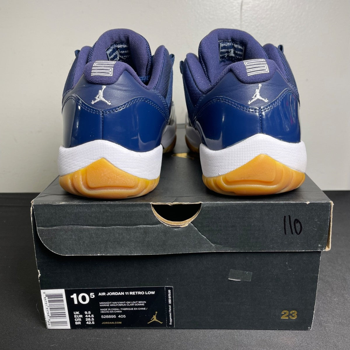 Jordan 11 Retro Low Midnight Navy (Size 10.5) - Image 4