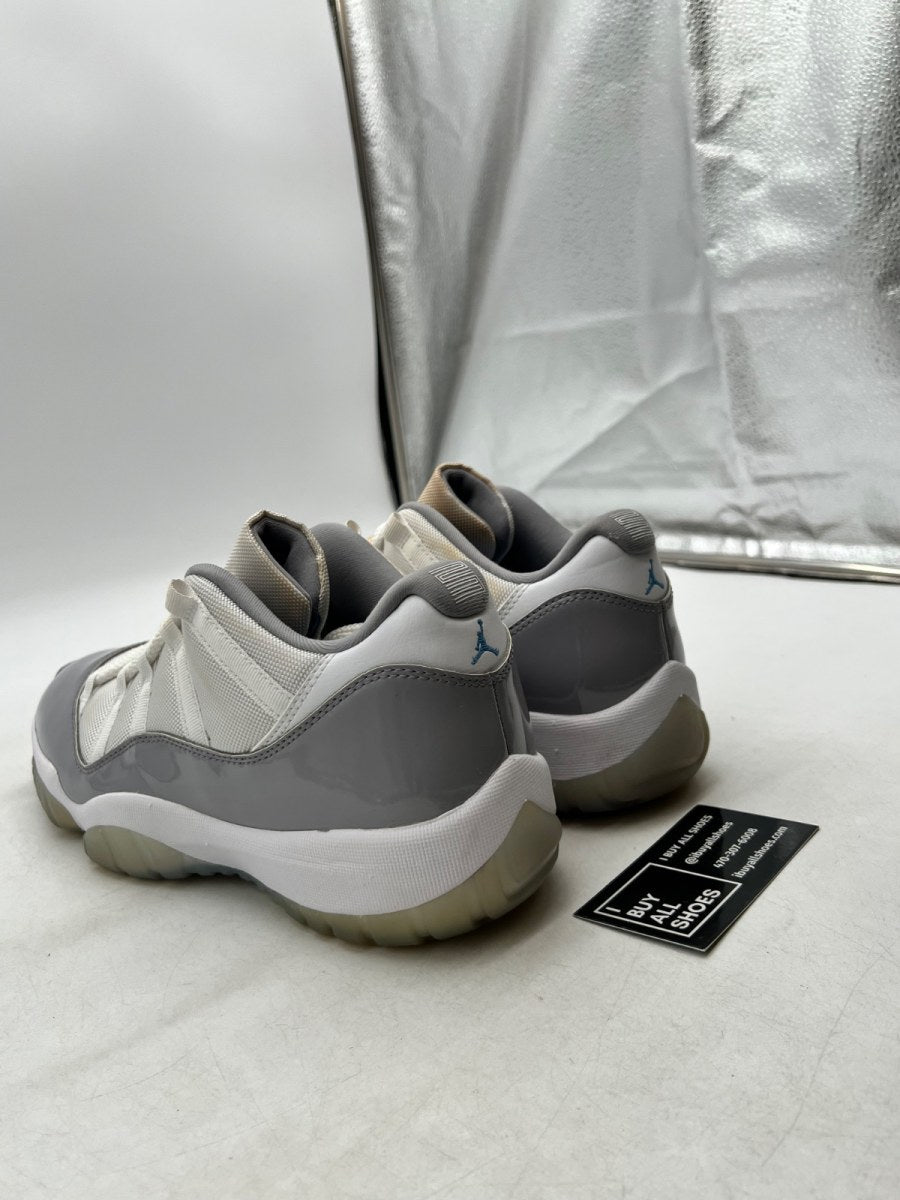 Jordan 11 Retro Low Cement Grey 12 (Heavily Worn Pre-Owned) - Image 4