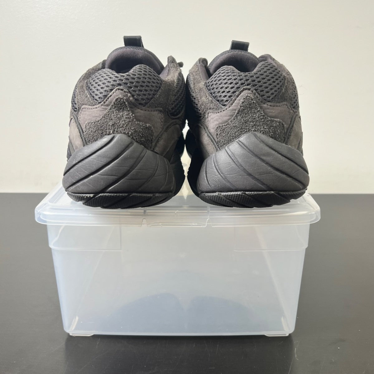 adidas Yeezy 500 Utility Black 14 (Moderately Worn Pre-Owned)adidasUtility Black/Utility Black/Utility Black - Image 6
