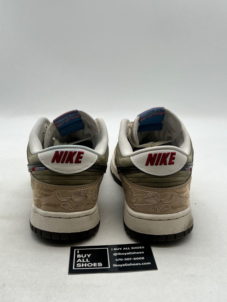 Nike Dunk Low Pegasus Pack Linen Phantom 13 (Moderately Worn Pre-Owned) - Image 3