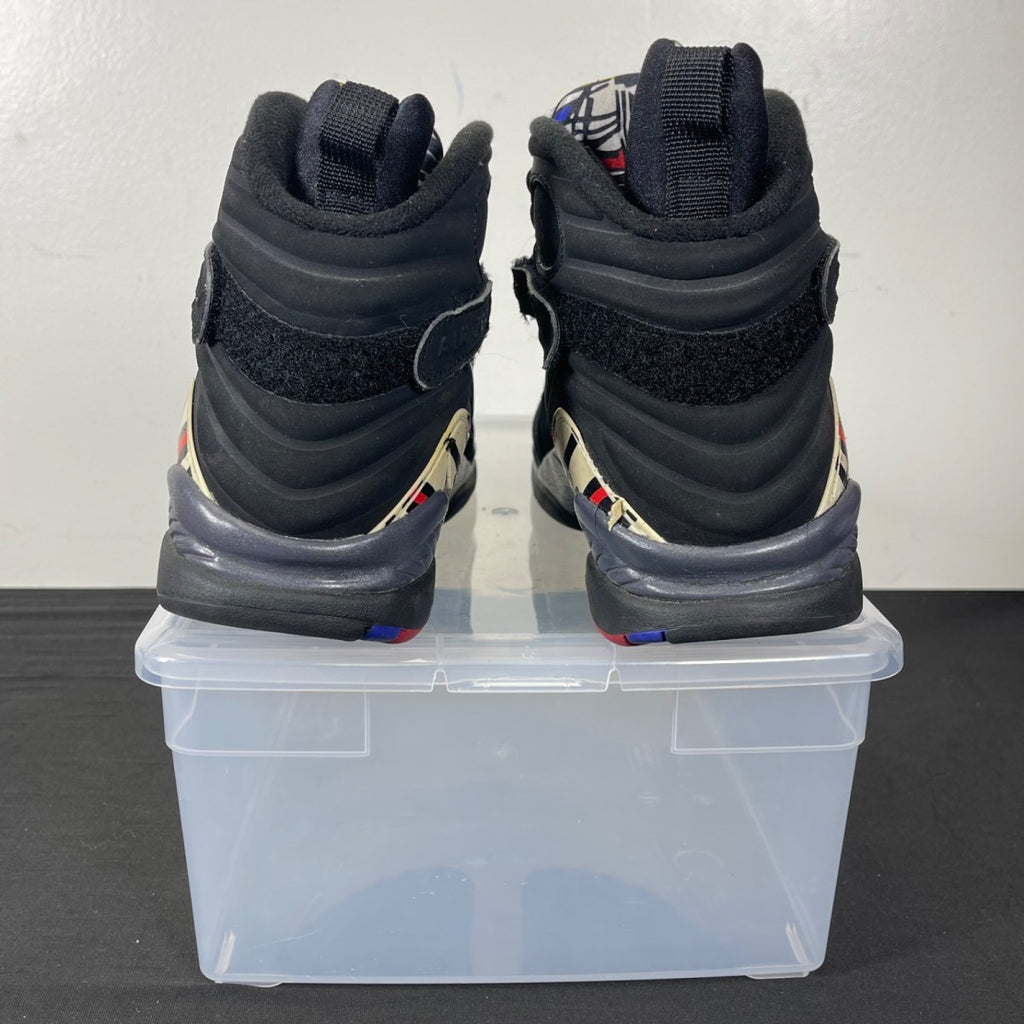Jordan 8 Retro Playoffs (2007) 11.5 (Moderately Worn Pre-Owned)JordanBlack/Varsity Red-White - Image 4