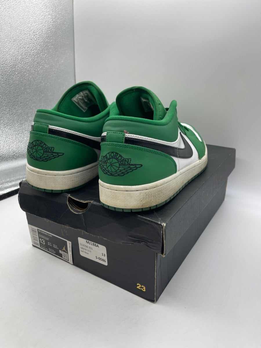 Jordan 1 Low Pine Green 13 (Moderately Worn Pre-Owned) - Image 5