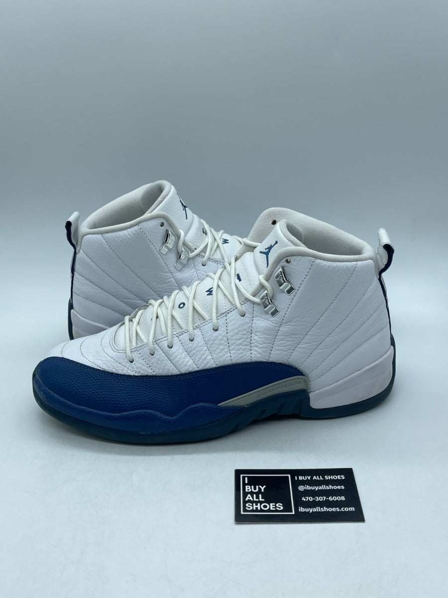 Jordan 12 Retro French Blue (2016) 11.5 (Moderately Worn Pre-Owned) - Image 1