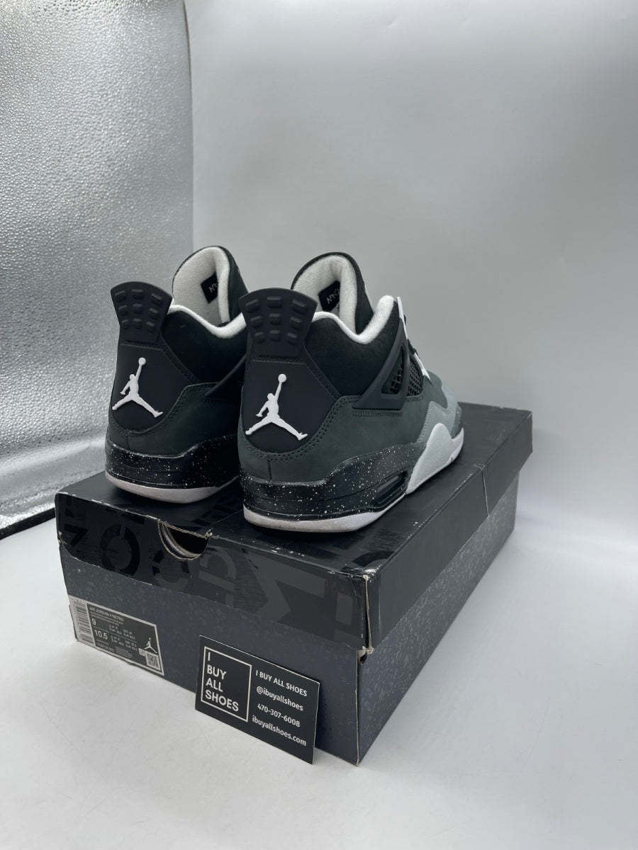 Jordan 4 Retro Fear (2024) 9 (Moderately Worn Pre-Owned) - Image 5
