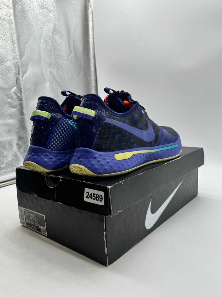 Nike PG 4 Gatorade 11 (Lightly Worn Pre-Owned)NikeRegency Purple/Barely Volt-Total Orange-Regency Purple - Image 4