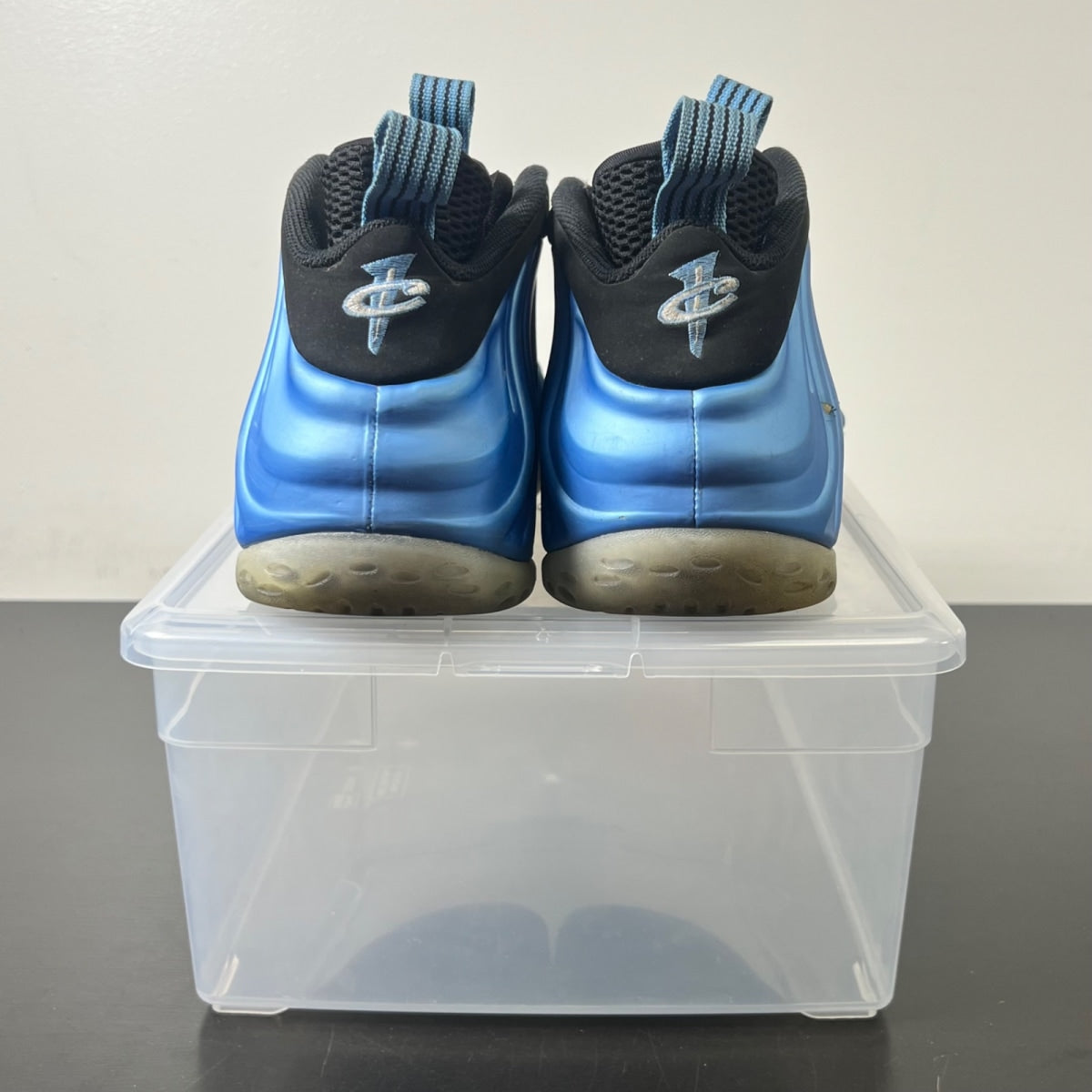 Nike Air Foamposite One University Blue 10.5 (Moderately Worn Pre-Owned)NikeUniversity Blue/White-Black - Image 6