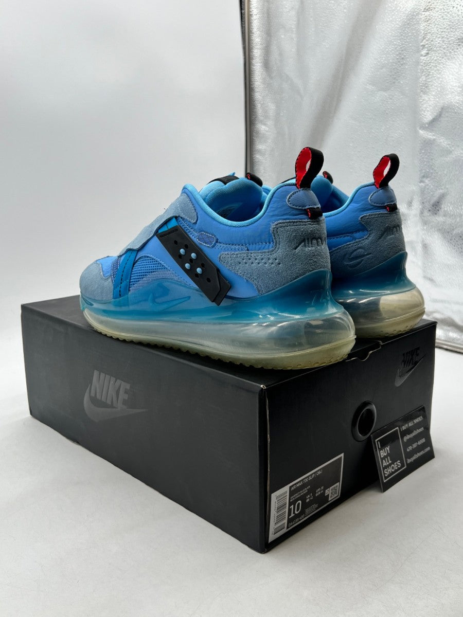 Nike Air Max 720 OBJ Slip University Blue 10 (Moderately Worn Pre-Owned) - Image 6