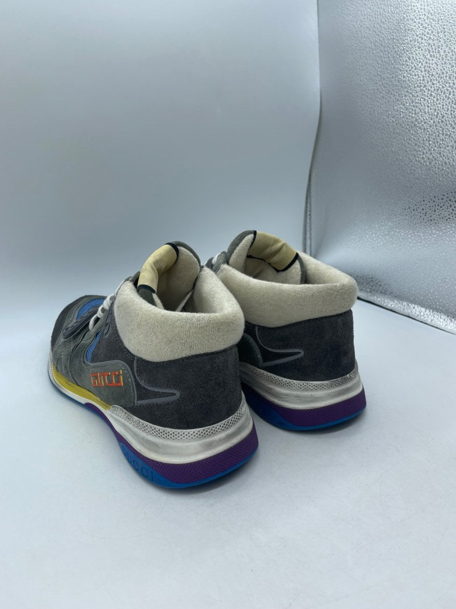 Gucci Ultrapace Mid 'Black Grey' 11 (Moderately Worn Pre-Owned) - Image 4