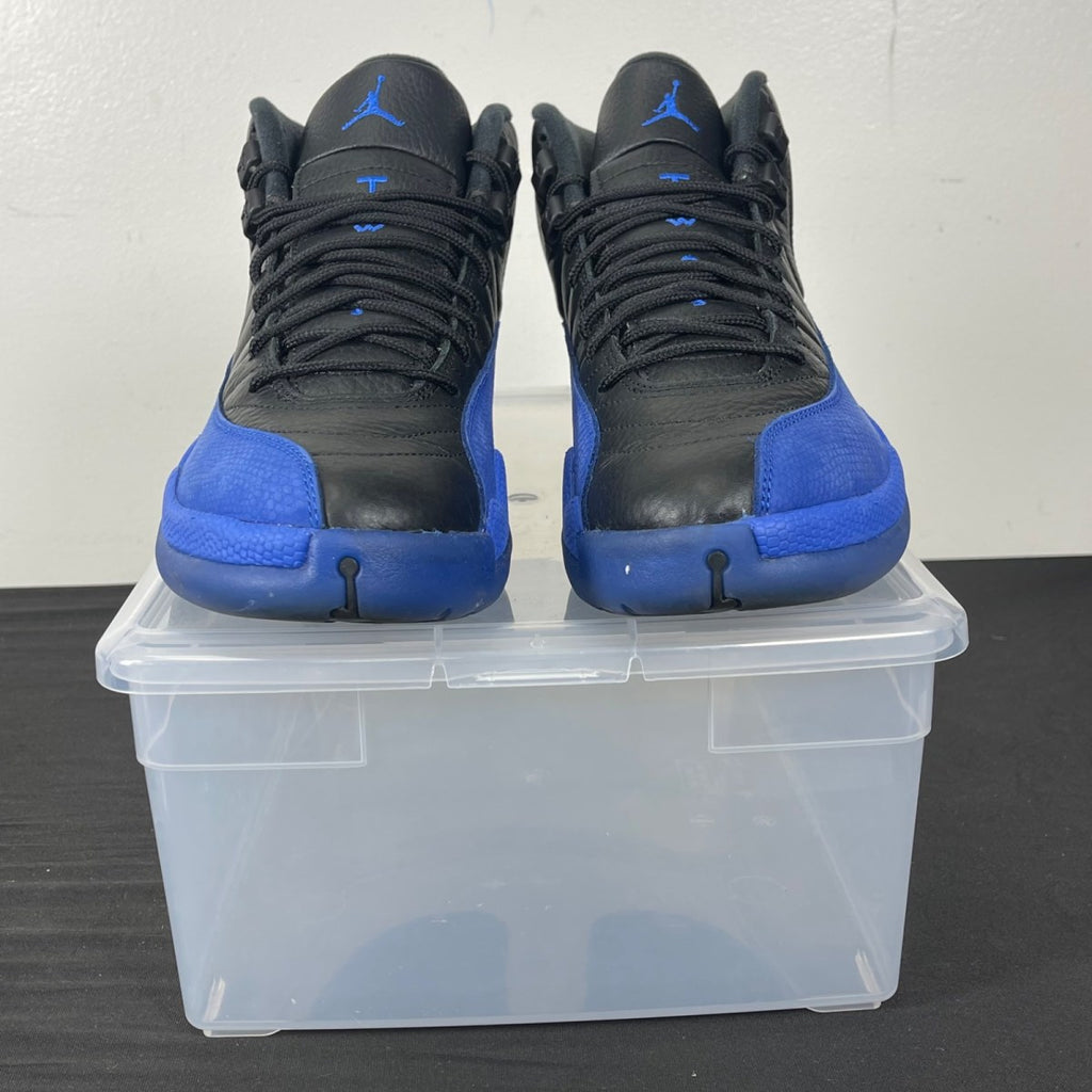 Jordan 12 Retro Black Game Royal (Size 9.5) - Image 2