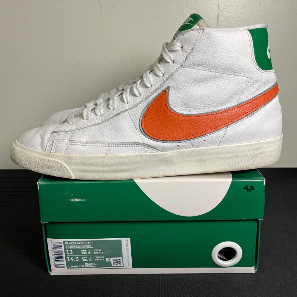Nike Blazer Mid Stranger Things Hawkins High School (Size 13) - aux
