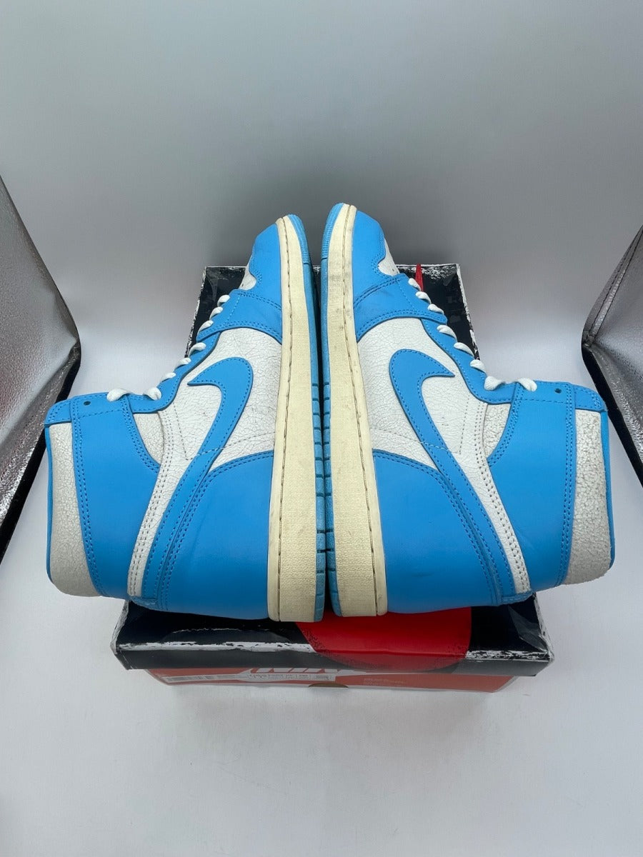 Jordan 1 Retro High OG UNC Reimagined 11.5 (Moderately Worn Pre-Owned)JordanDark Powder Blue/Dark Powder Blue-Sail - Image 6