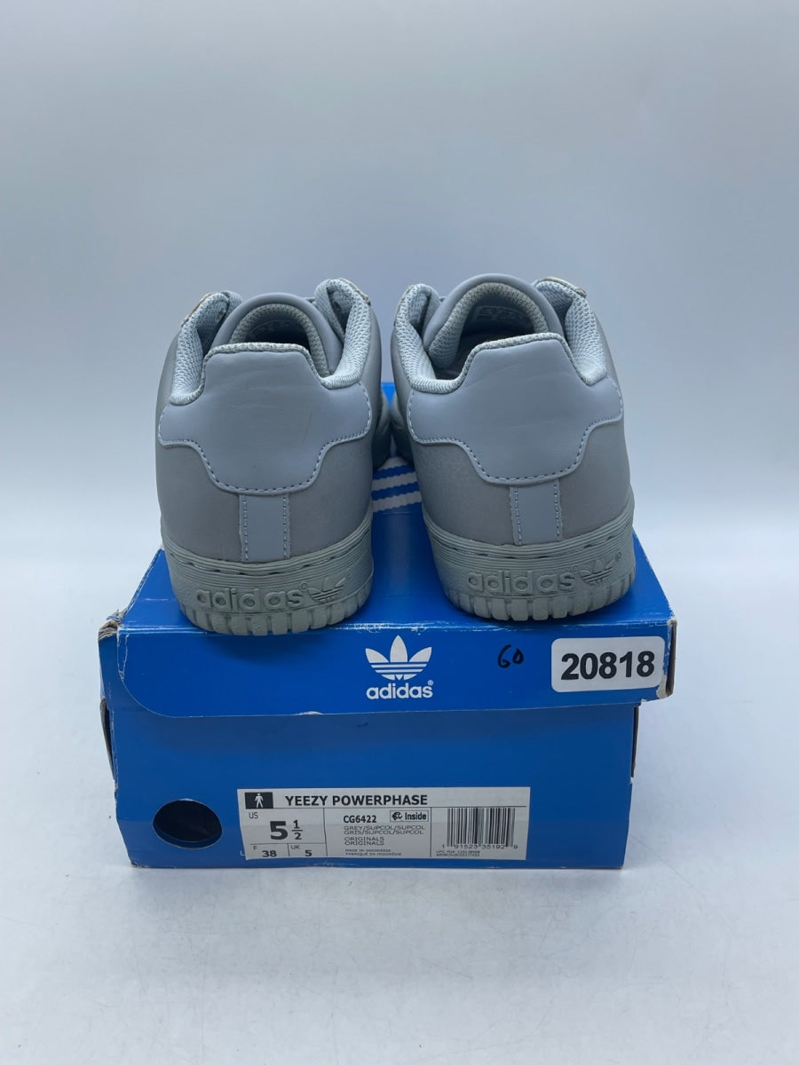 adidas Yeezy Powerphase Calabasas Grey 5.5 (Moderately Worn Pre-Owned) - Image 3