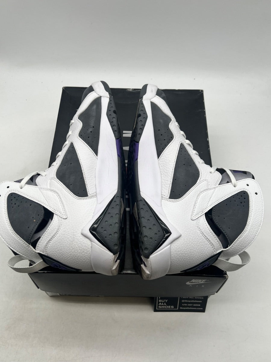 Jordan 7 Retro Flint (2021) 13 (Lightly Worn Pre-Owned) - Image 7