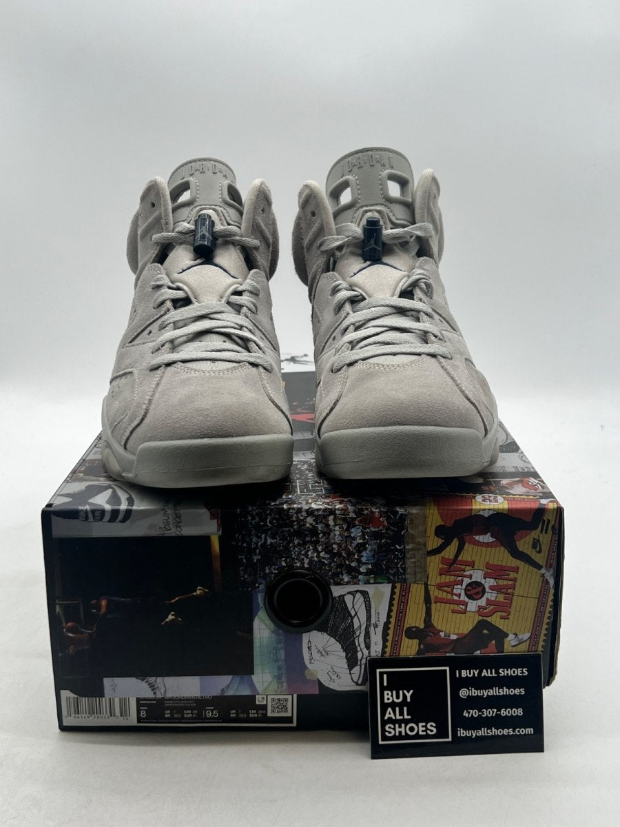 Jordan 6 Retro Georgetown (2022) 8 (Lightly Worn Pre-Owned) - Image 2