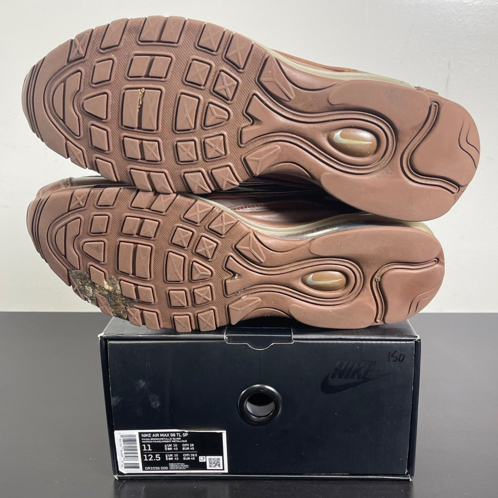 Nike Air Max 98 TL Supreme Brown 11 (Moderately Worn Pre-Owned)NikeBrown/Brown - Image 5