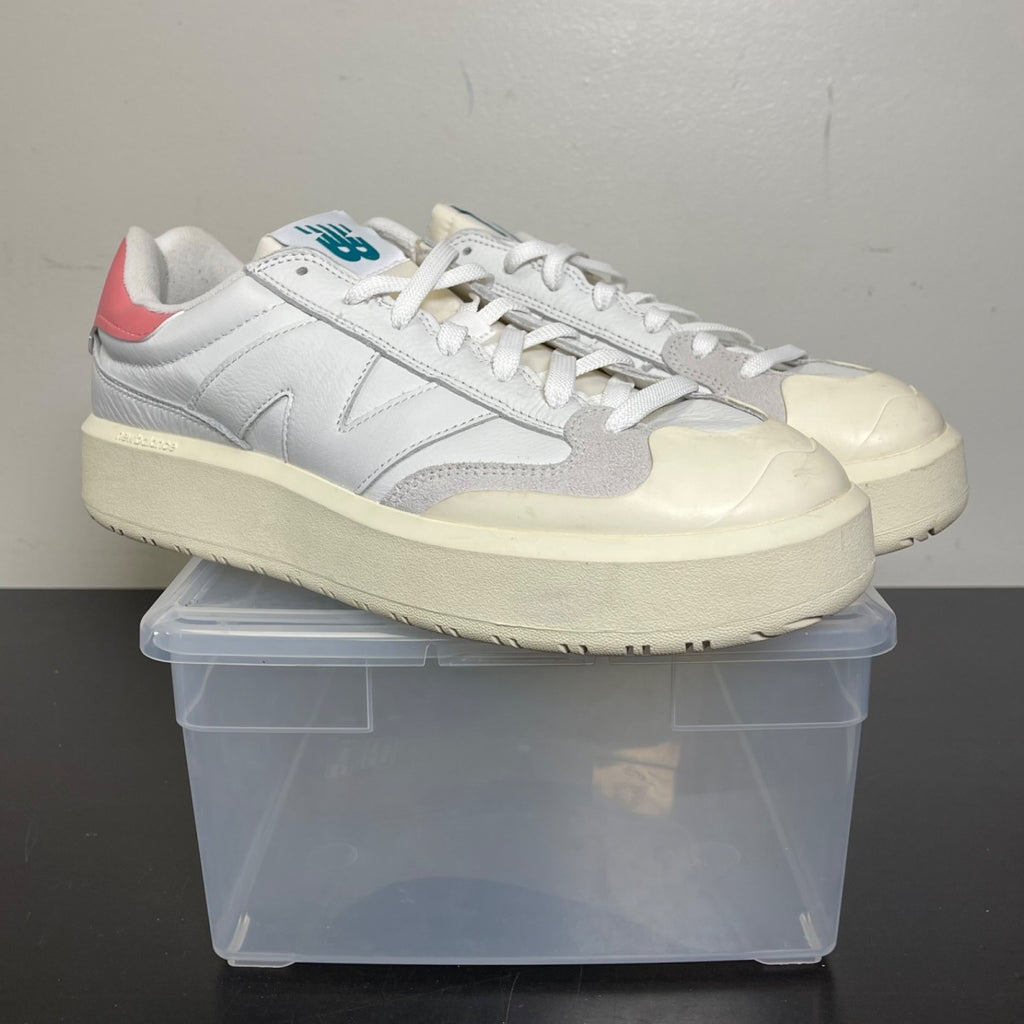 New Balance CT302 White Natural Pink 12 (Moderately Worn Pre-Owned)New BalanceWhite/Natural Pink - Image 1