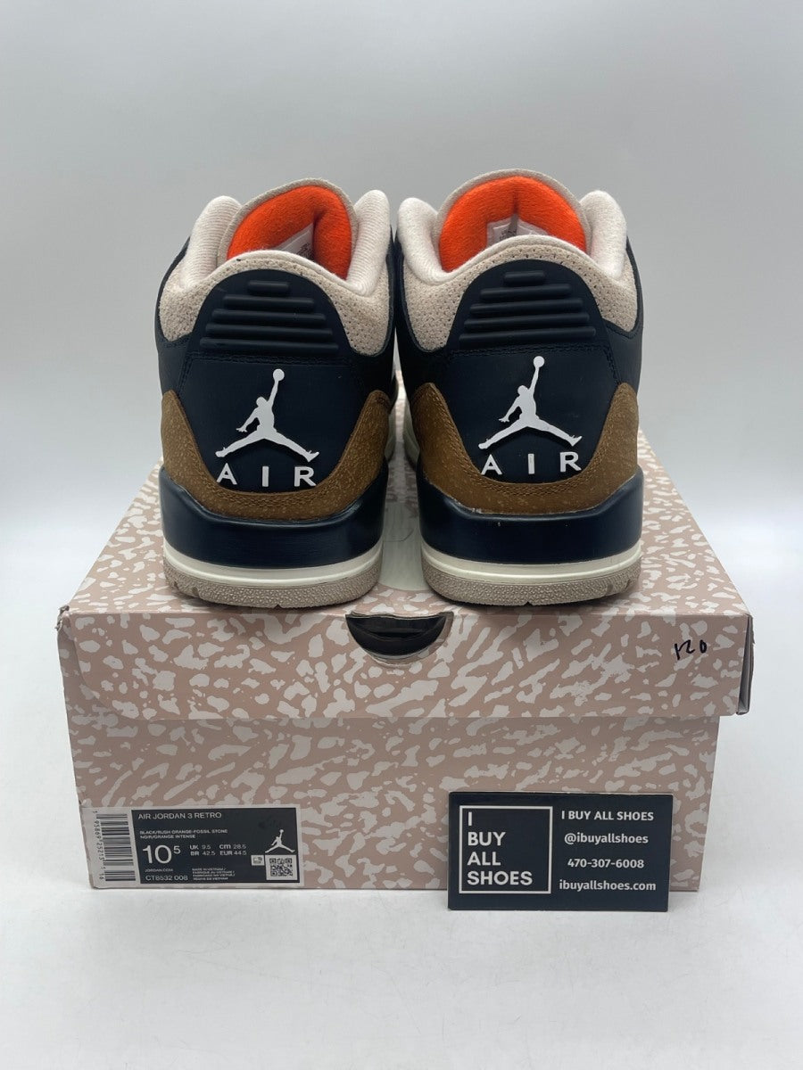 Jordan 3 Retro Desert Elephant 10.5 (Moderately Worn Pre-Owned) - Image 3