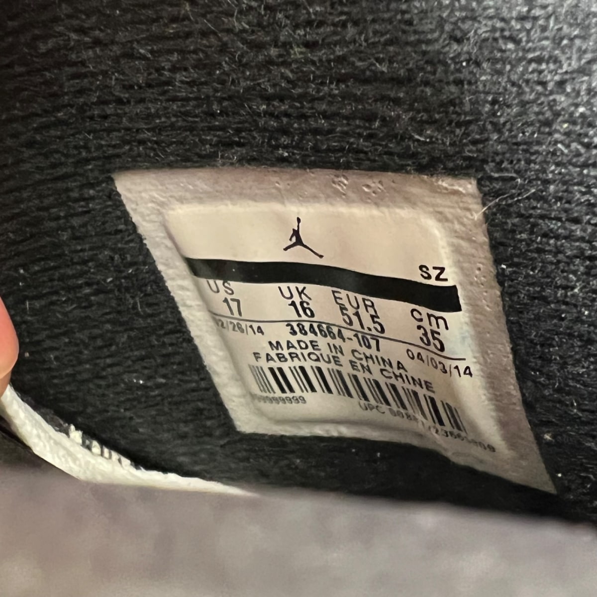 Jordan 6 Retro Sport Blue (2014) (Size 16) - Image 4