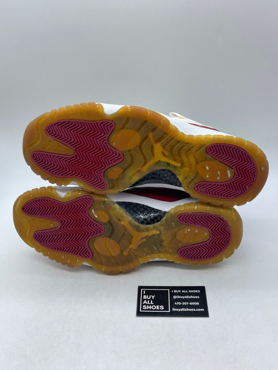 Air Jordan 11 Retro Low 'Cherry' 2001 12 (Heavily Worn Pre-Owned) - Image 7