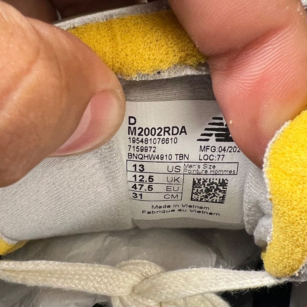 New Balance 2002R Protection Pack Rain Cloud 13 (Lightly Worn Pre-Owned)New BalanceRain Cloud/Grey