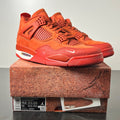 Air Jordan 4 Retro OG SP Nigel Sylvester Brick by Brick 10.5 (Lightly Worn Pre-Owned)JordanFirewood Orange/Sail-Cinnabar - Image 1