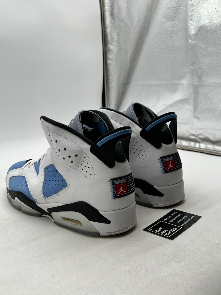 Jordan 6 Retro UNC White 13 (Moderately Worn Pre-Owned) - Image 4