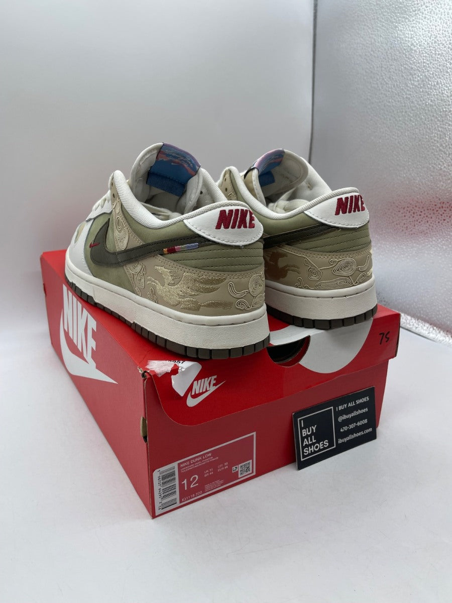 Nike Dunk Low Pegasus Pack Linen Phantom 12 (Moderately Worn Pre-Owned) - Image 4