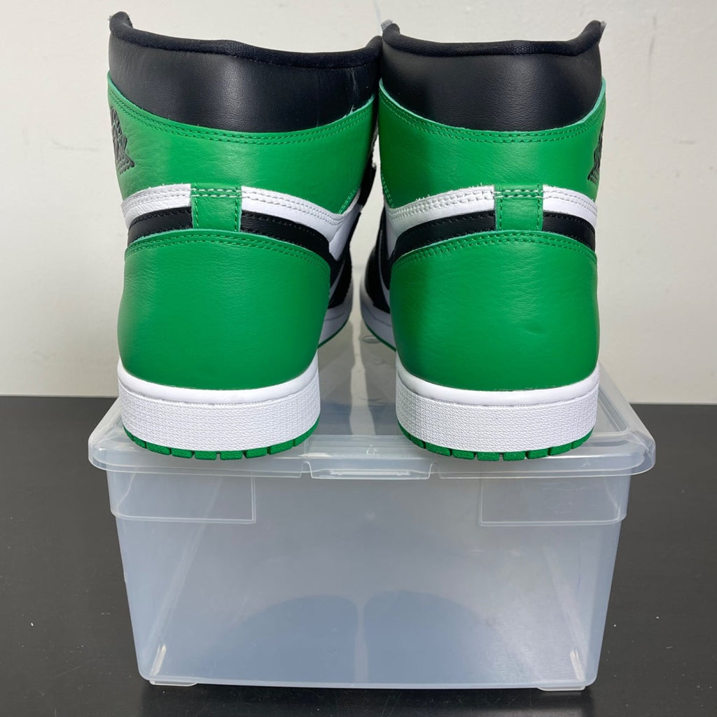 Jordan 1 Retro High OG Lucky Green 14 (New Pre-Owned)JordanBlack/Lucky Green-White - Image 4