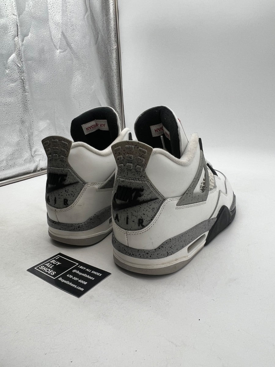 Jordan 4 Retro White Cement (2025) 11.5 (Lightly Worn Pre-Owned) - Image 5