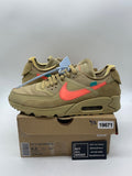 Nike Air Max 90 Off-White Desert Ore 9.5 (Moderately Worn Pre-Owned) - Image 1