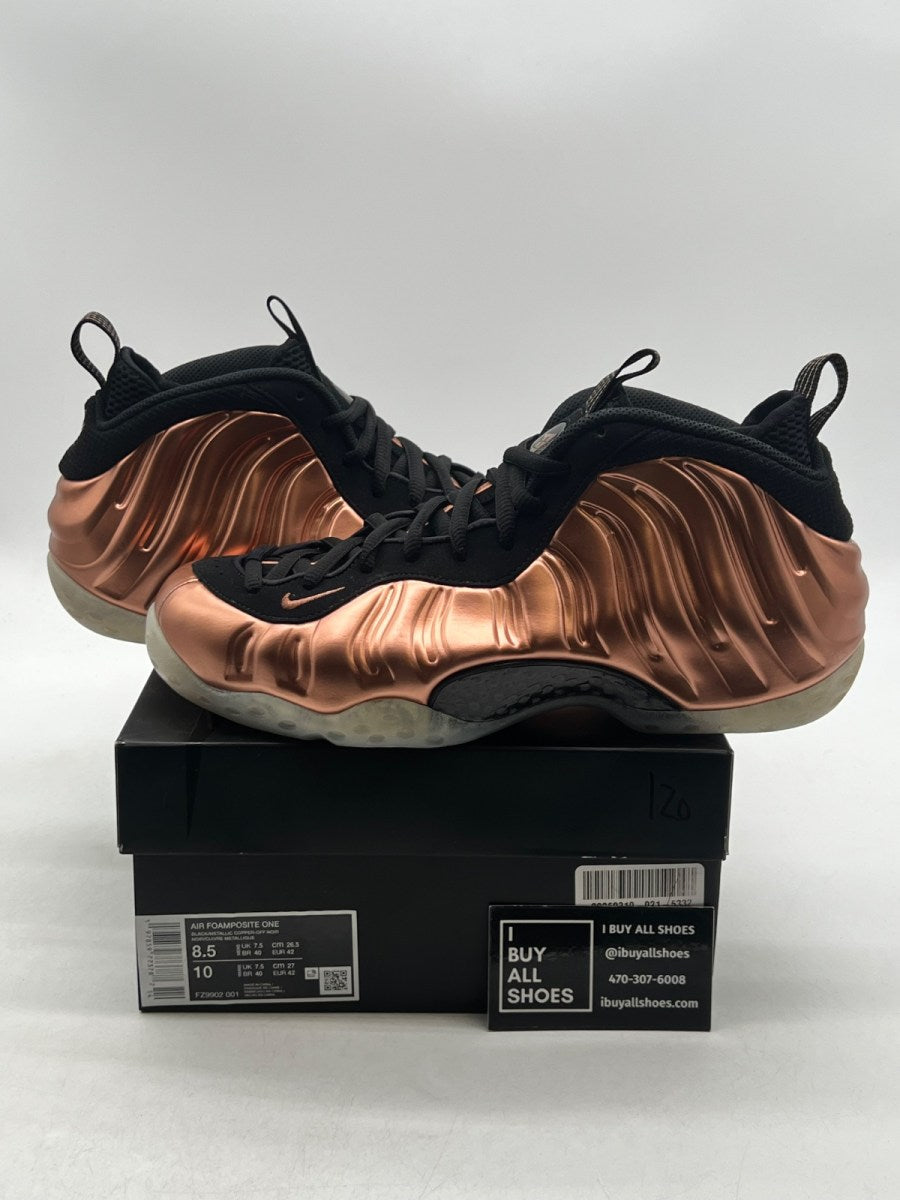 Nike Air Foamposite One Copper (2024) 8.5 (Lightly Worn Pre-Owned) - Image 1