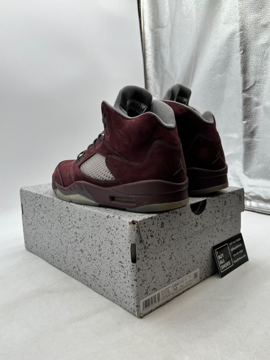 Jordan 5 Retro Burgundy (2023) 10 (Lightly Worn Pre-Owned) - Image 4