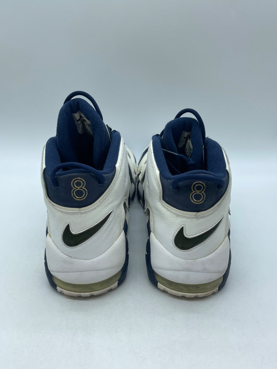 Nike Air More Uptempo HOH Olympic 13 (Moderately Worn Pre-Owned)NikeMidnight Navy/Midnight Navy-White-Sport Red - Image 3