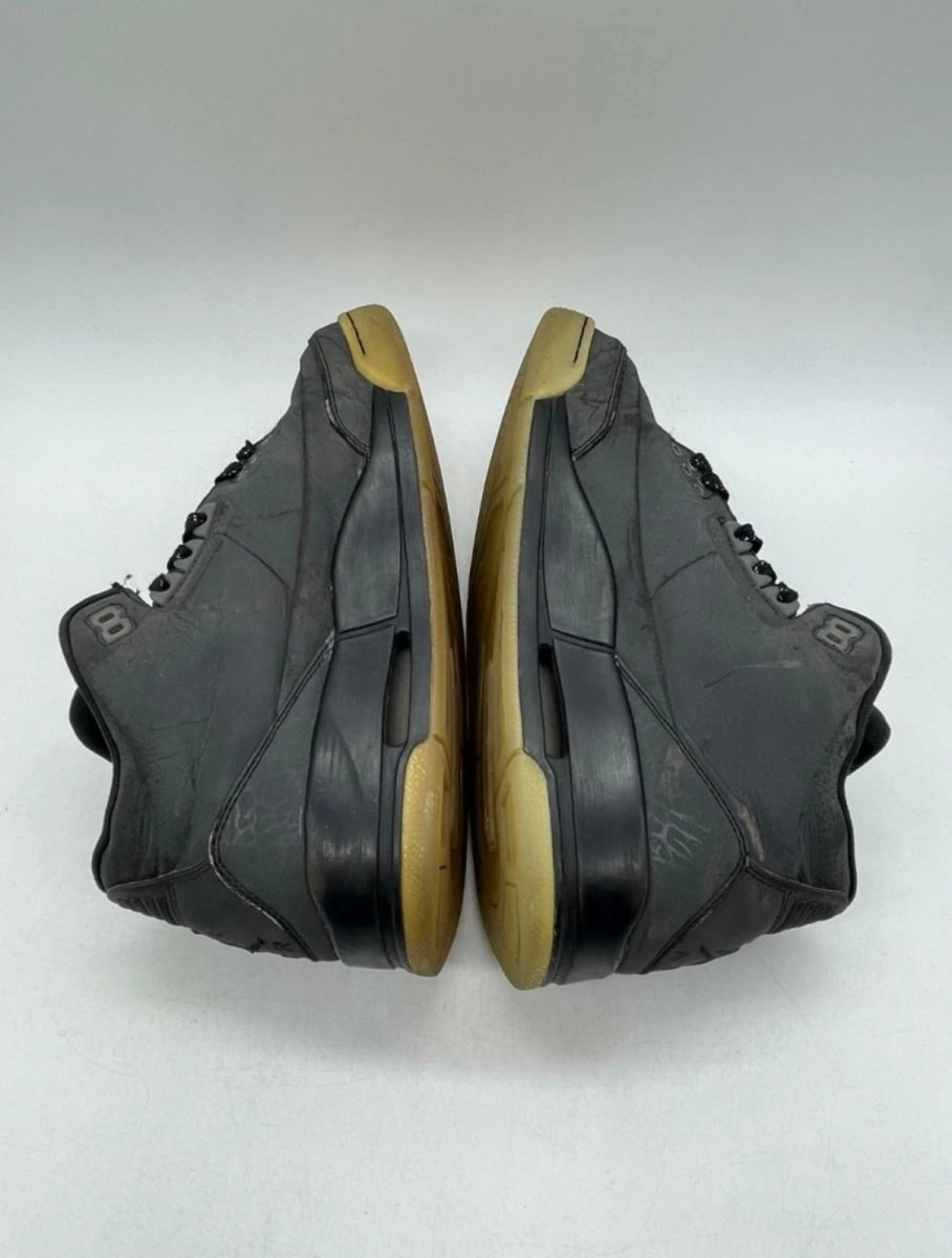 Jordan 3 Retro 5Lab3 Black 8 (Heavily Worn Pre-Owned)JordanBlack/Black-Clear - Image 8